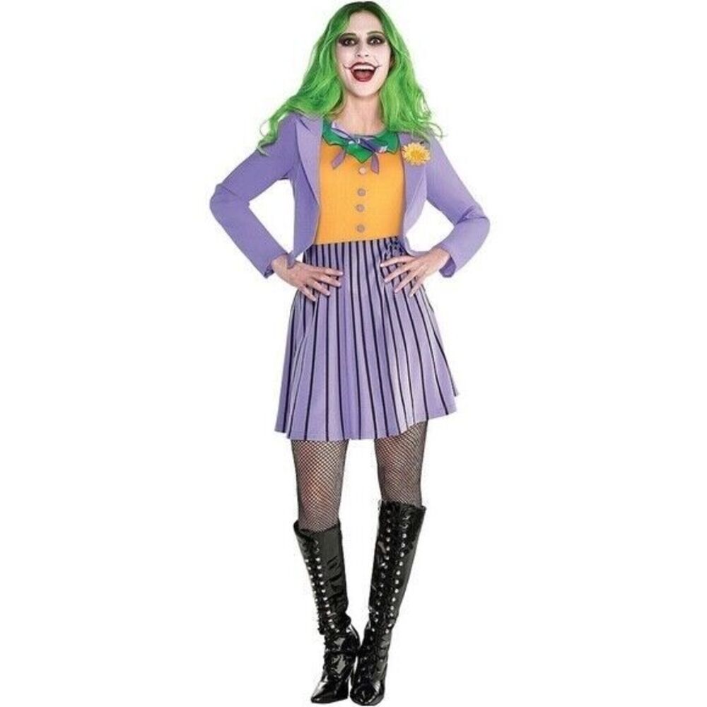 The Joker Costume Women's One Size Standard